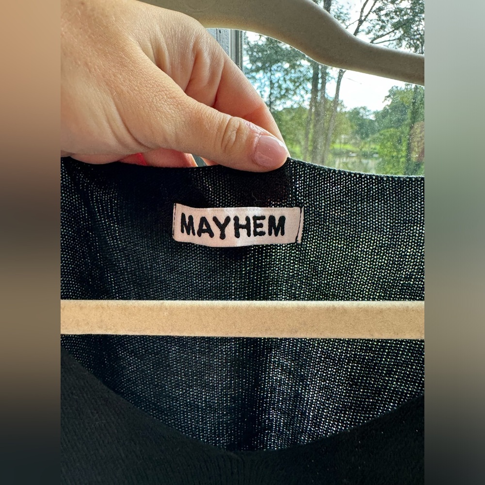 Mayhem black sweater